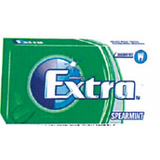 Wrigley's Extra Spearmint Green Gum 24 Pcs