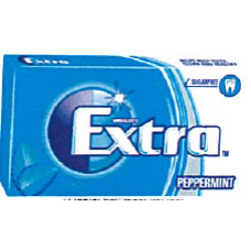 Wrigley's Extra Peppermint Gum 24 Pcs