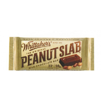 Whittaker's Original Peanut Slab Milk Chocolate Bar 50g 36 Pcs