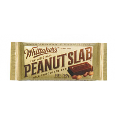 Whittaker's Original Peanut Slab Milk Chocolate Bar 50g 36 Pcs