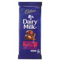 Cadbury Big Block Fruit & Nut 200g