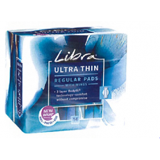 Libra Ultra Thin Regular Pads With Wings 14 Pcs