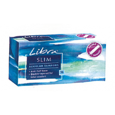 Libra Slim Regular Tampons 16 Pcs