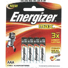 Energizer Max AAA 4pk/12pcs