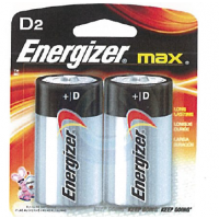 Energizer Max D 2pk/6pcs