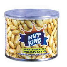 Nut King Roasted, Salted Peanuts 24 Pcs
