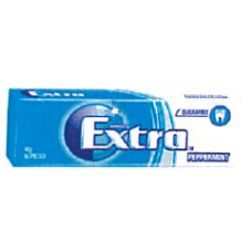 Wrigley's Extra Peppermint Gum 24 Pcs
