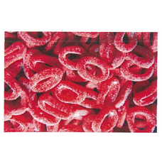 Turkey Red Rings Sugar Lollies 2KG