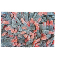 Turkey Red & Brown Bottle Sugar Lollies 2KG