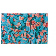 Turkey Red & Blue Bottle Sugar Lollies 2KG