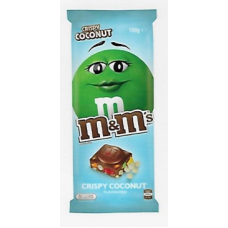 M&M Chocolate Block Crispy Coconut 6 Pcs