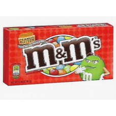 M&M Peanut Butter Theatre Box 12 Pcs