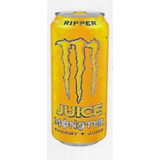 Monster Ripper Energy Drink + Juice 12 Cans