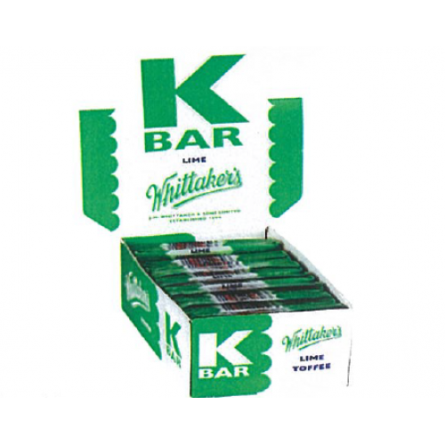 Whittaker's K Bar Lime 48 Pcs