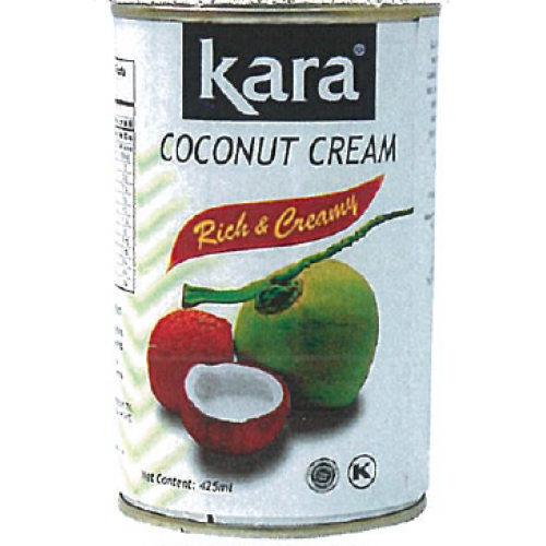 Kara Coconut Cream Rich & Creamy 425ml 12 Cans